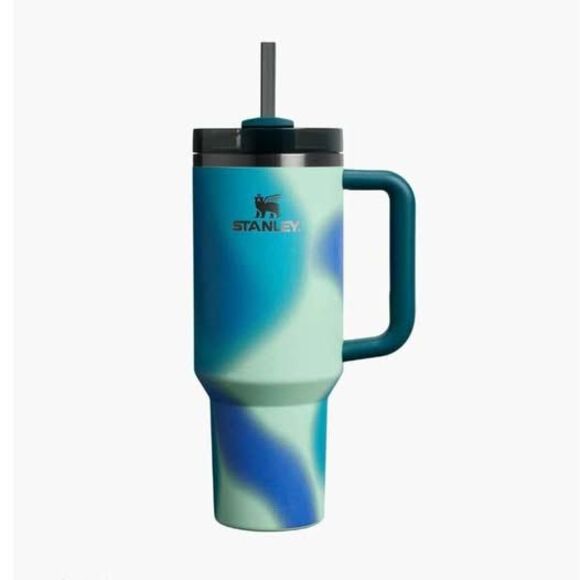 Stanley New Quencher H2.0 FlowState™ Tumbler 40 OZ - Coastal Teal Motion - Picture 1 of 1
